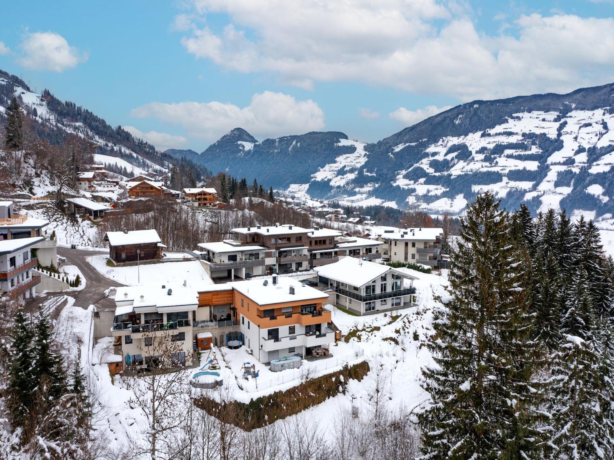 Ferienwohnung Klocker Fugenberg Bagian luar foto